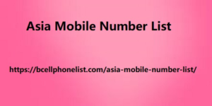 Phone Number List