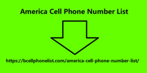 Phone Number List