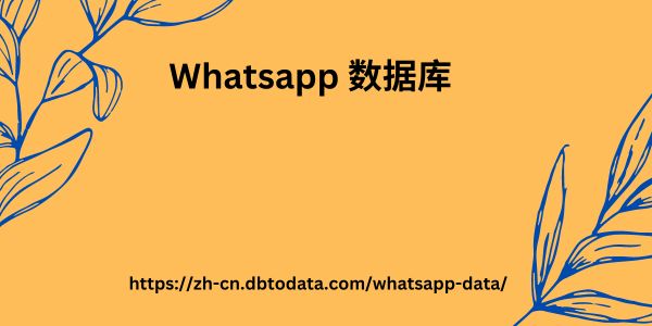 Whatsapp 数据库