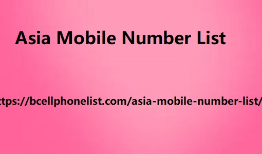 Phone Number List