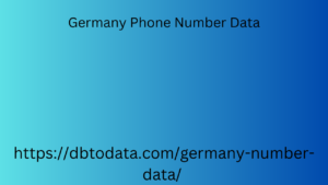 Germany Phone Number Data